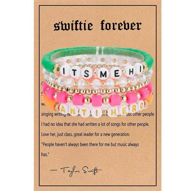 Taylor swift stackable bracelets