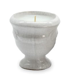 Assorted Petite French Ivory cream crackle 6 oz candlek
