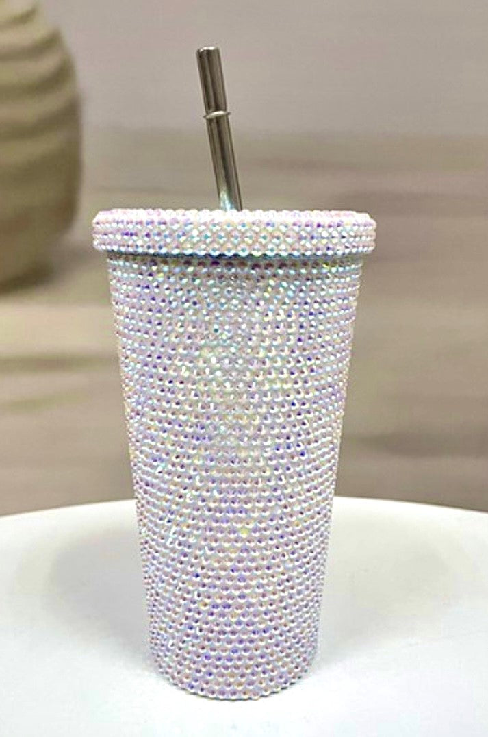 Rhinestone 17 oz Stainless Tumbler