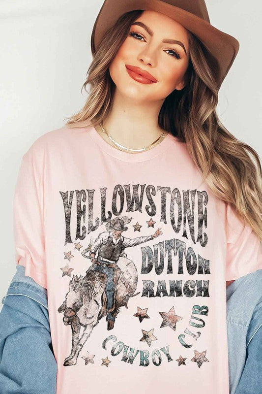 YELLOWSTONE DUTTON RANCH GRAPHIC TEE / T SHIRT