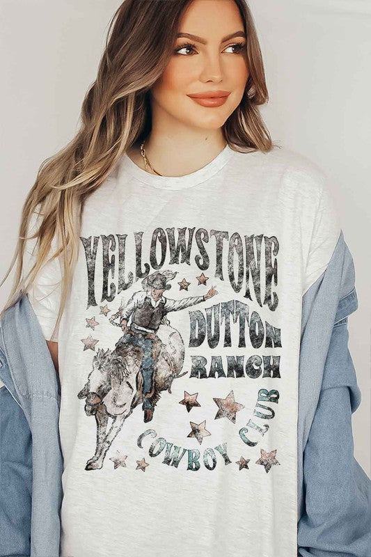 YELLOWSTONE DUTTON RANCH GRAPHIC TEE / T SHIRT