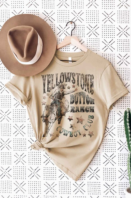 YELLOWSTONE DUTTON RANCH GRAPHIC TEE / T SHIRT