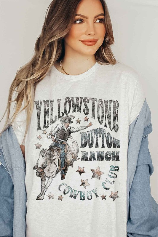 YELLOWSTONE DUTTON RANCH GRAPHIC PLUS SIZE TEE