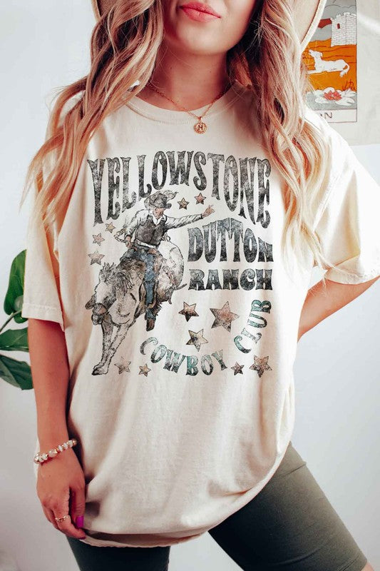 YELLOWSTONE DUTTON RANCH GRAPHIC PLUS SIZE TEE