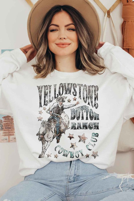 Dropship-YELLOWSTONE DUTTON RANCH PLUS SIZE SWEATSHIRT-Drop Ship