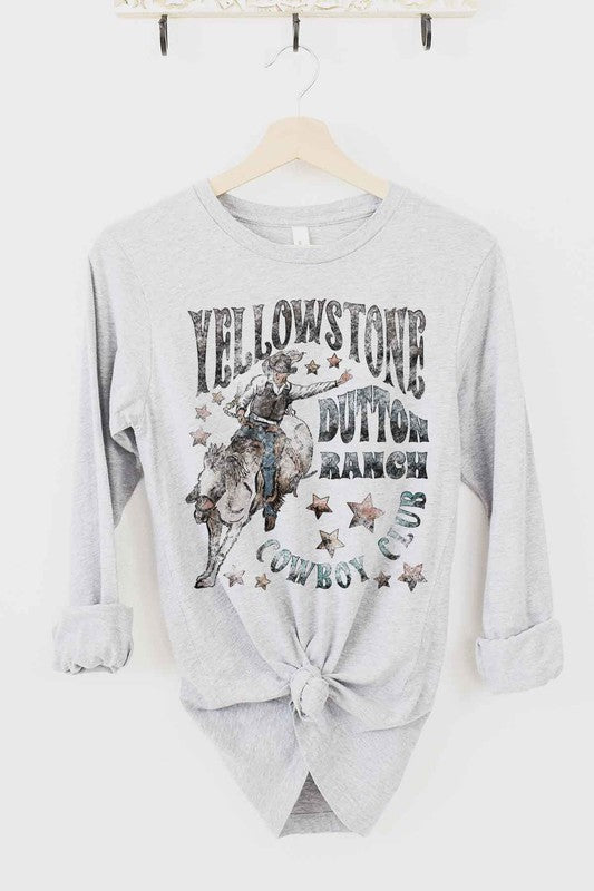 YELLOWSTONE DUTTON RANCH LONG SLEEVE TEE