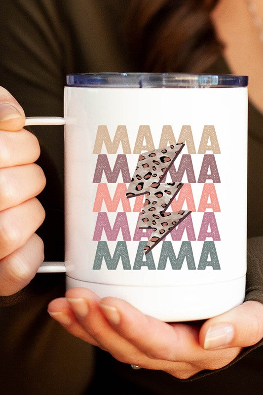 Mama Lightening Bolt Insulated Mug 99822SSC