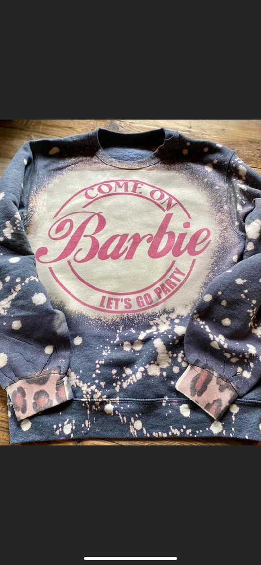 Custom Sweatshirts Bleached