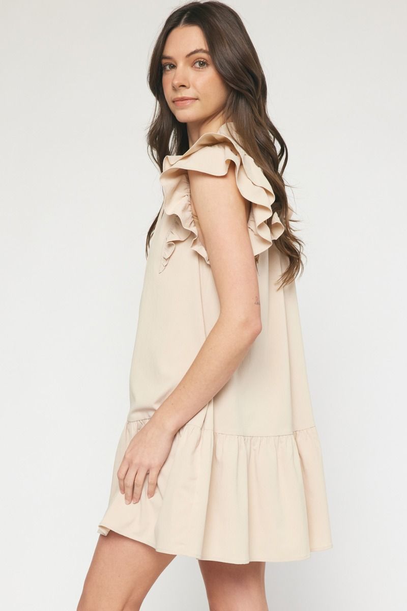 Ruffle Mini Dress