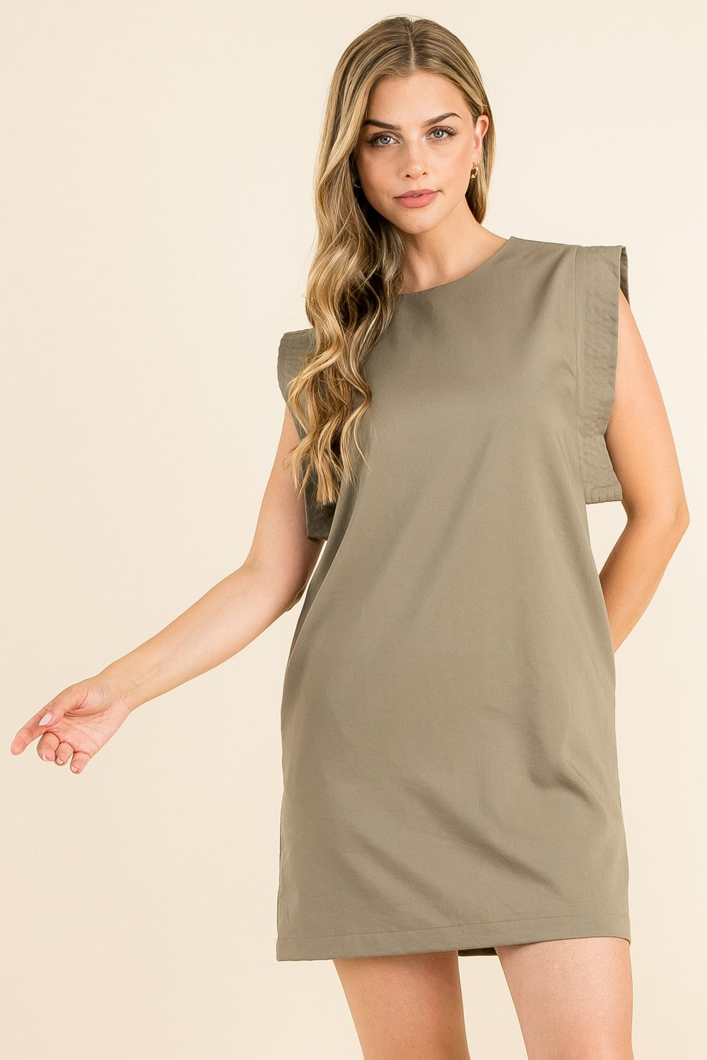 SLEEVELESS DRESS